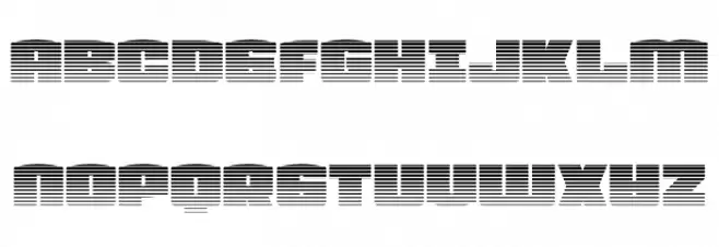 Team Galaxy Gradient 2 Schriftart Groß