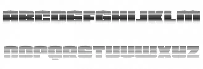 Team Galaxy Gradient 2 Polices MINUSCULES