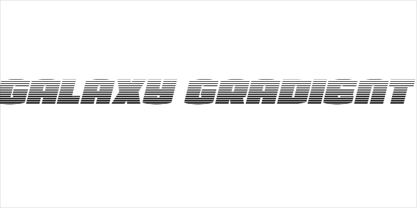 Team Galaxy Gradient Italic Logo
