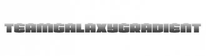 Team Galaxy Gradient  baixar fontes gratis