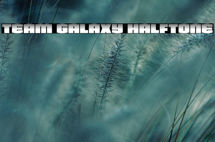 Team Galaxy Halftone Example 2