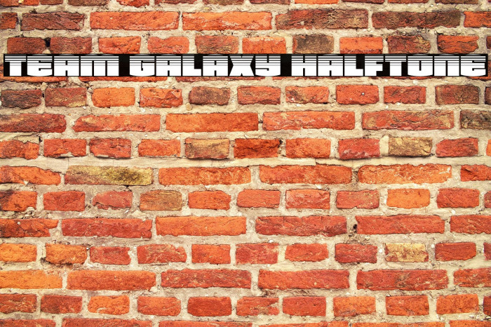 Team Galaxy Halftone Example 3