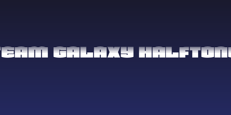 Team Galaxy Halftone Social Header
