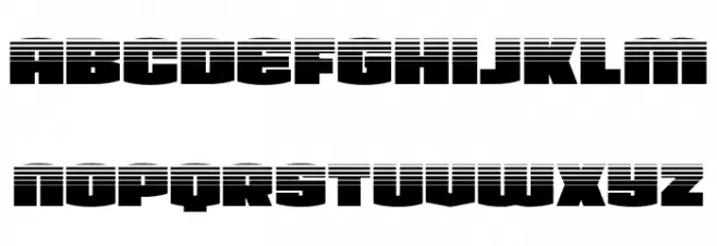 Team Galaxy Halftone Font Litere mici