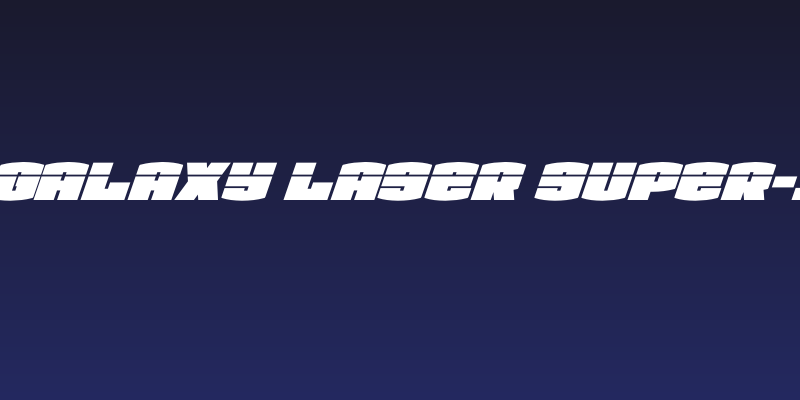 Team Galaxy Laser Super-Italic Social Header