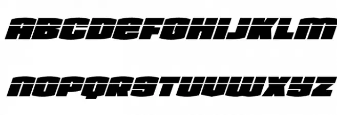 Team Galaxy Laser Super-Italic Fuentes MINÚSCULAS