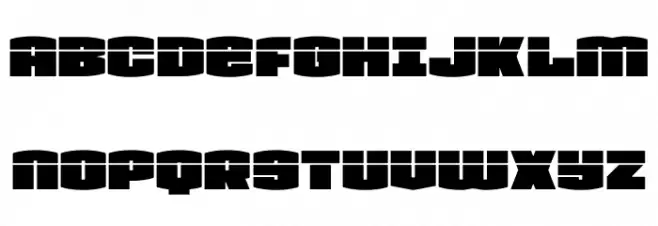 Team Galaxy Laser Schriftart Groß
