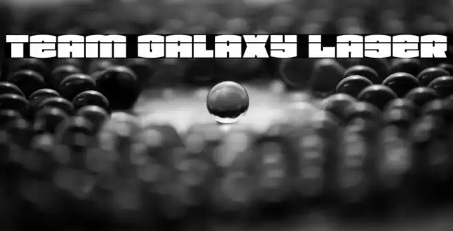 Team Galaxy Laser Font examples