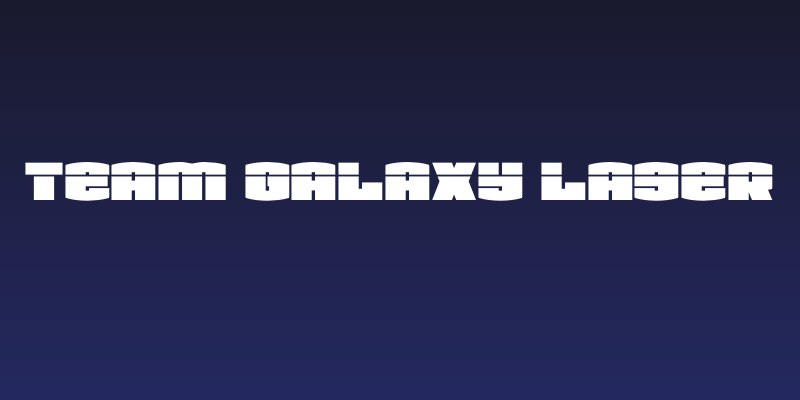 Team Galaxy Laser Social Header