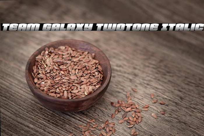 Team Galaxy Twotone Italic Example 1