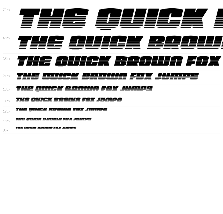 Team Galaxy Twotone Italic Waterfall