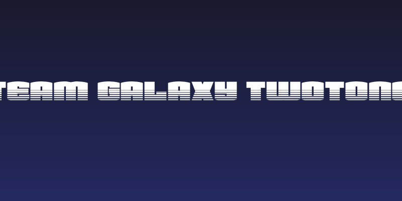 Team Galaxy Twotone Social Header