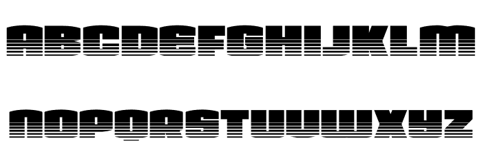 Team Galaxy Twotone Font LOWERCASE
