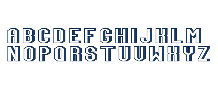 Team Jersey 95 3D Lowercase