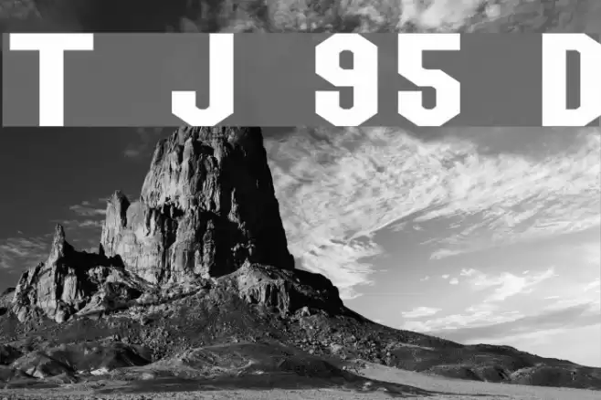 Team Jersey 95 Demo Font examples