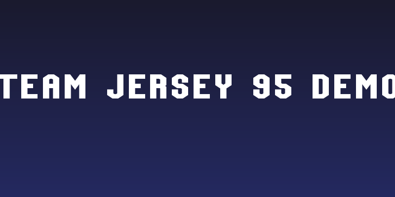 Team Jersey 95 Demo Social Header