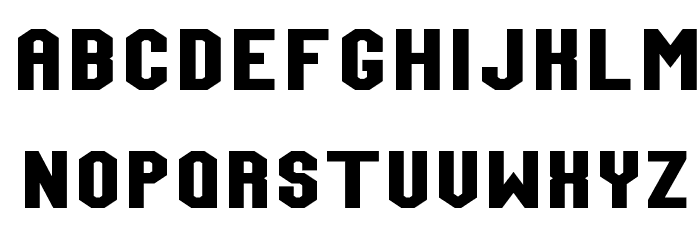Team Jersey 95 Demo Font LOWERCASE