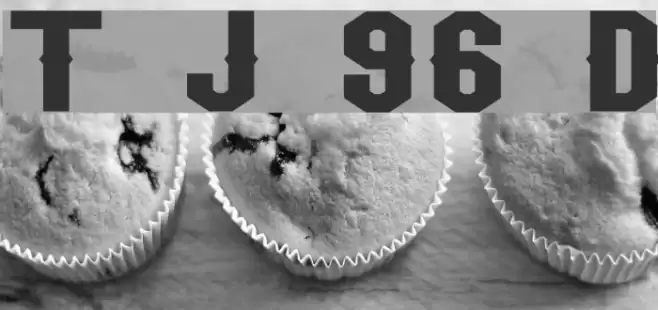 Team Jersey 96 Demo Font examples