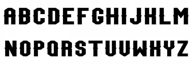 Team Jersey 96 Demo Schriftart Kleinbuchstaben