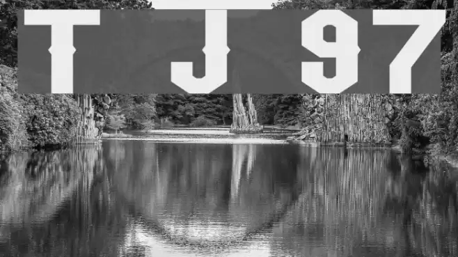 Team Jersey 97 Font examples