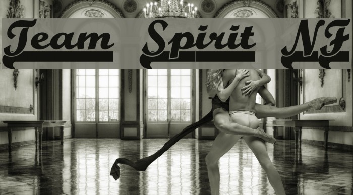 Team Spirit NF Font examples