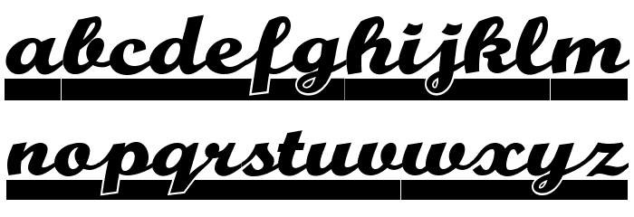 Team Spirit NF Font LOWERCASE