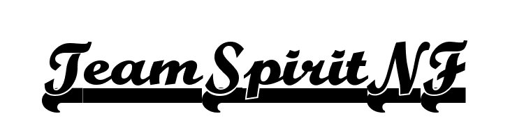 TeamSpiritNF  Frei Schriftart Herunterladen