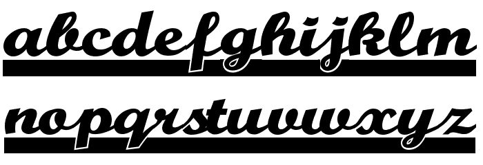 TeamSpirit Font LOWERCASE