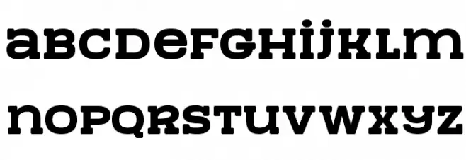 TeamWork Font LOWERCASE