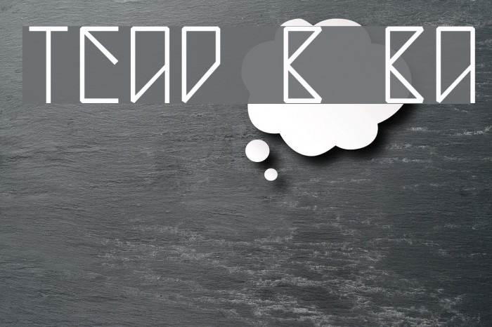 Teardrop by Blastto Font examples