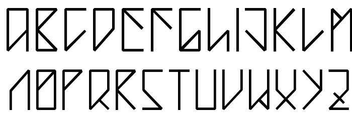 Teardrop by Blastto Font LOWERCASE