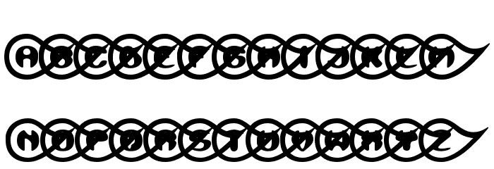 Tearful BRK Font LOWERCASE