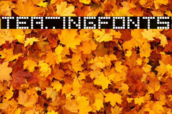 TearingFonts Font examples