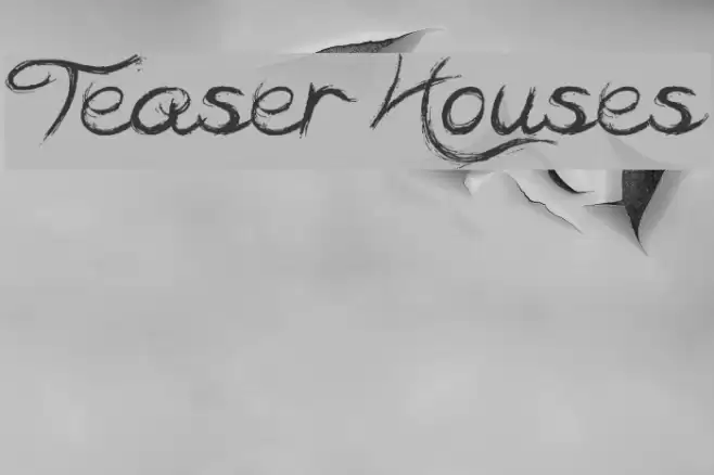 Teaser Houses Font examples