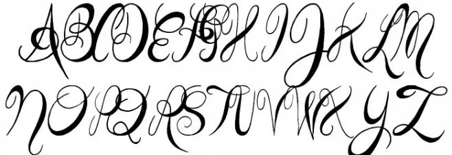 Teaspoon Display Schriftart Groß
