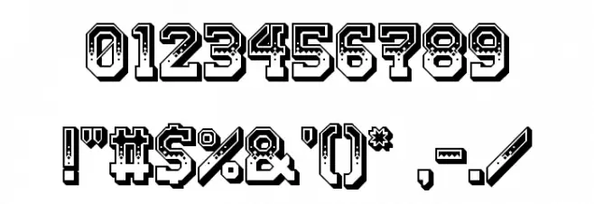 Teatral Regular Font OTHER CHARS