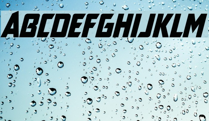Tecate Font examples