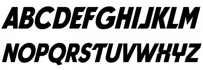 Tecate Schriftart Kleinbuchstaben