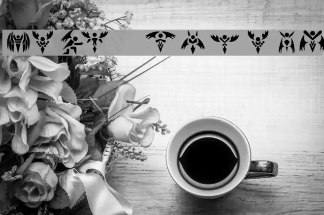 Tech Angels Font examples