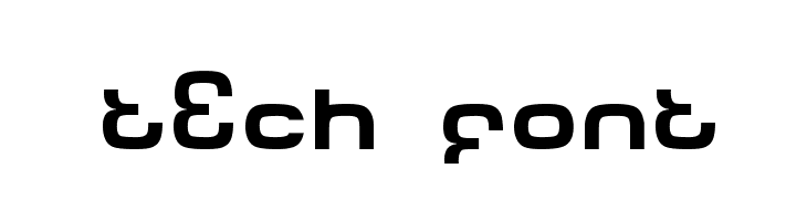 Tech Font  नि: शुल्क फ़ॉन्ट्स डाउनलोड