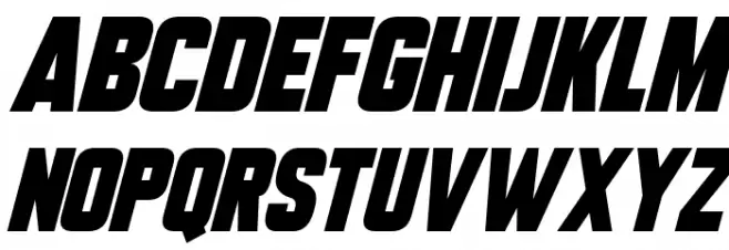 Tech Headlines Italic خط أحرف كبيرة