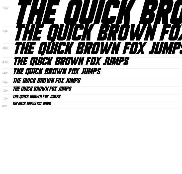 Tech Headlines Italic Waterfall