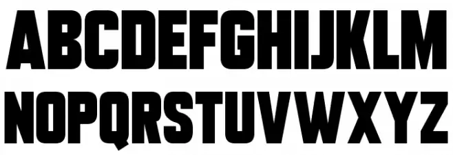 Tech Headlines Schriftart Groß