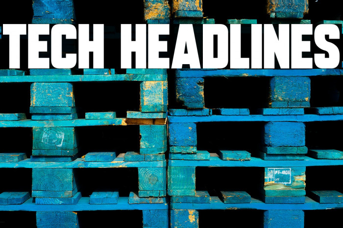 Tech Headlines Font examples
