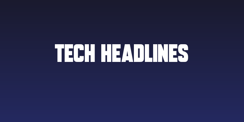 Tech Headlines Social Header