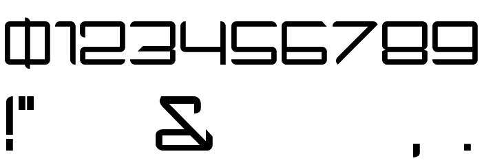 Tech Noir Font OTHER CHARS