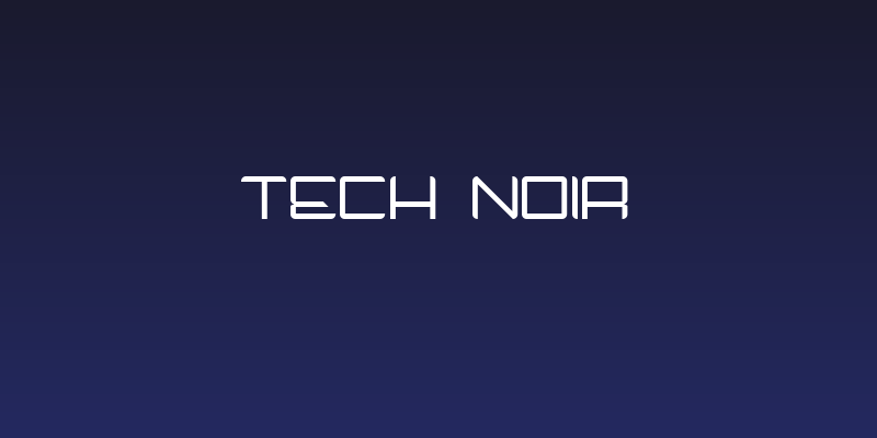 Tech Noir Social Header