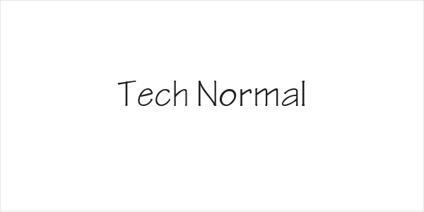 Tech Normal Logo