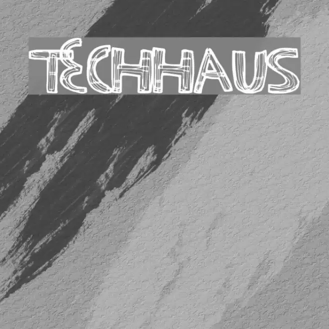 TechHaus Font examples
