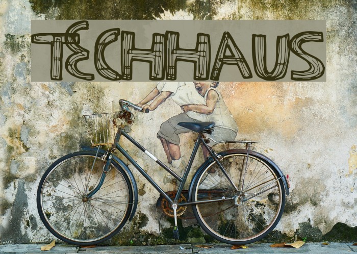 TechHaus Font examples